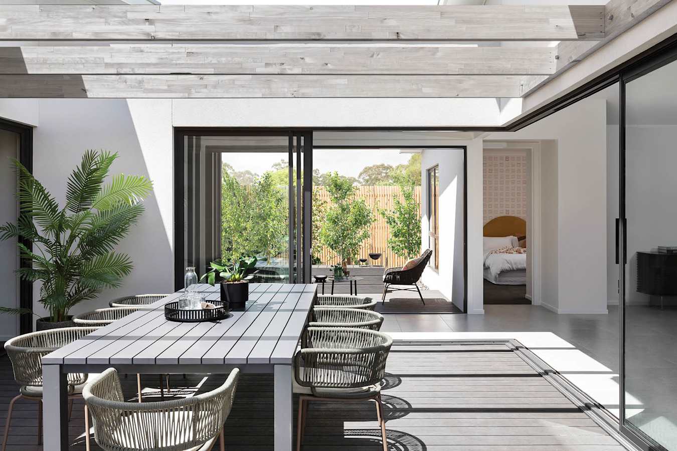 Pavilion 33 home design outdoor living in Contempo style