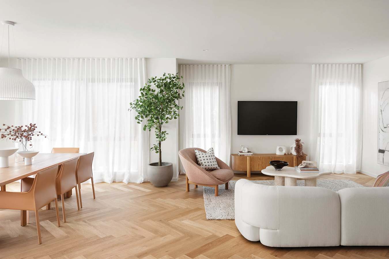 Positano 45 home design living/dining