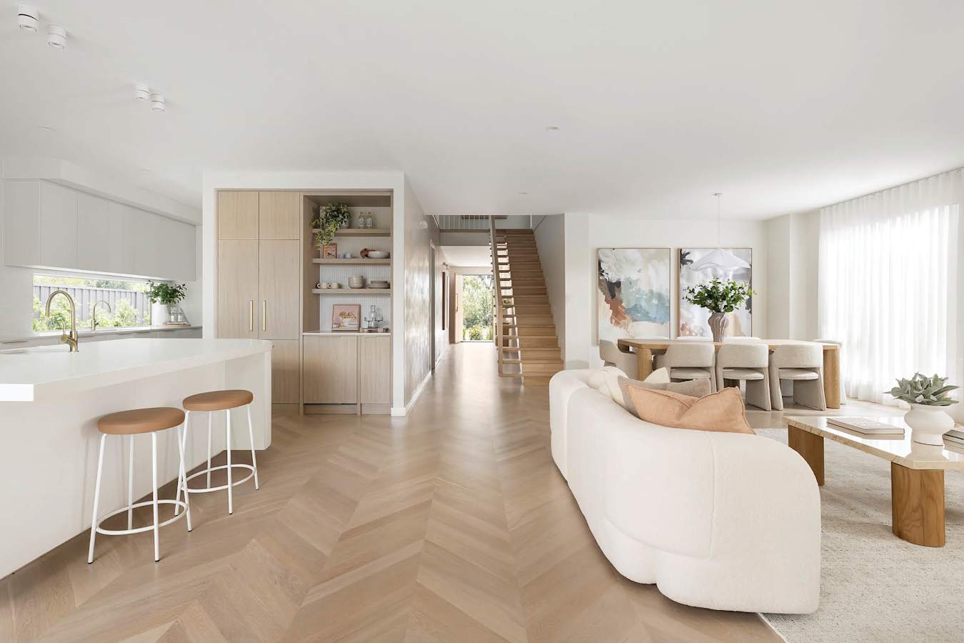 Lakeville 42 home design kitchen, living