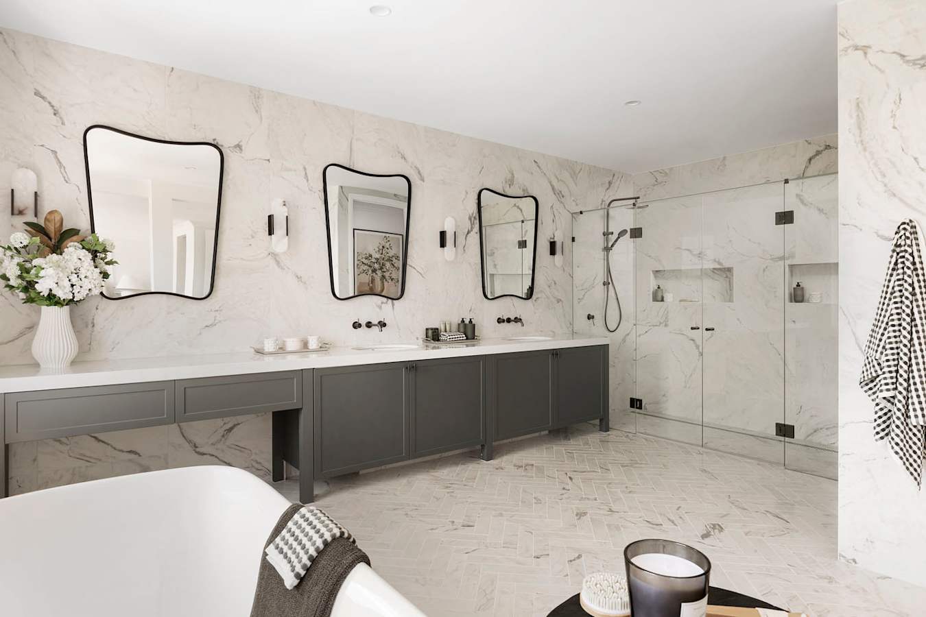 Astor 54 home design - Ensuite Bathroom