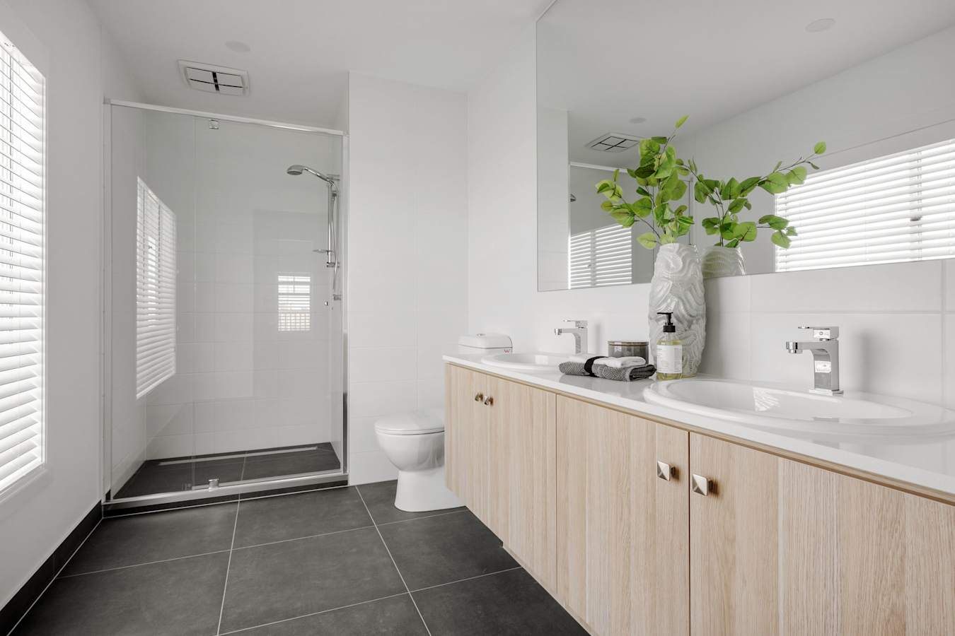 Sandford 42 Home Design in Contempo Style - Bathroom