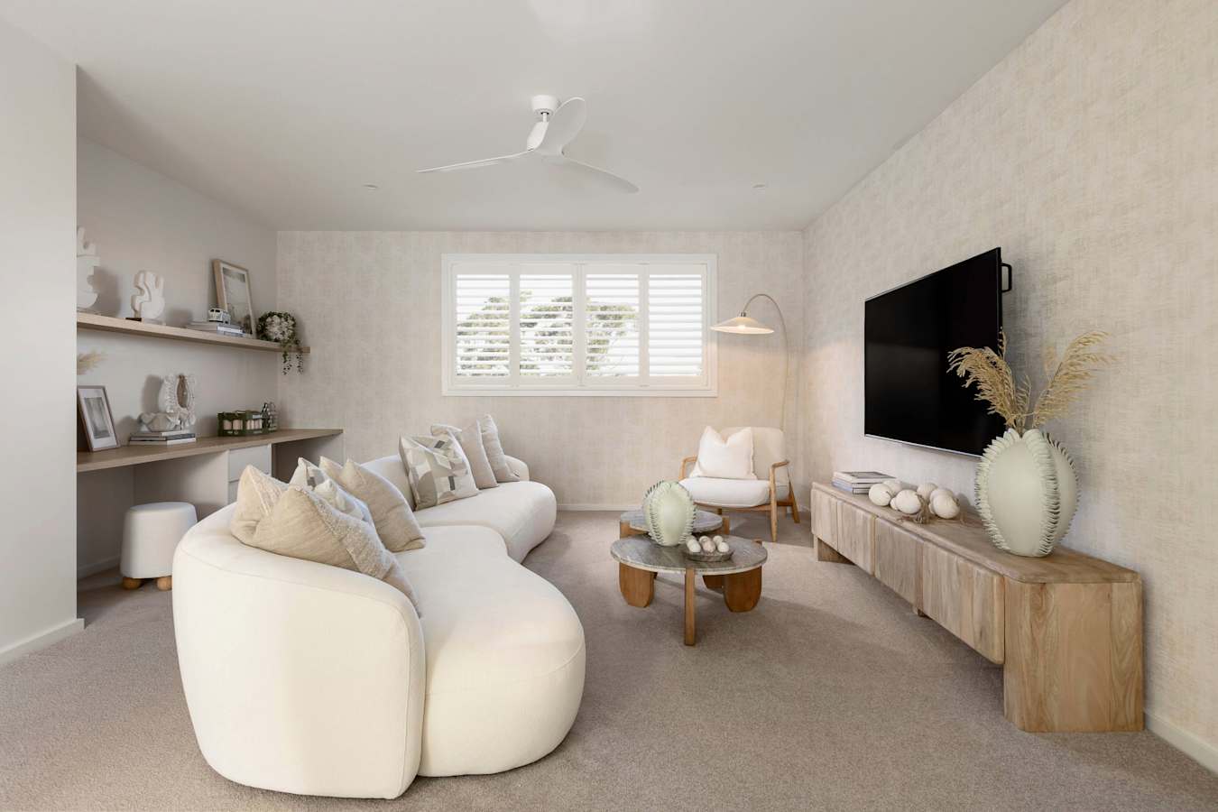 Tideway 41 House Design - Living