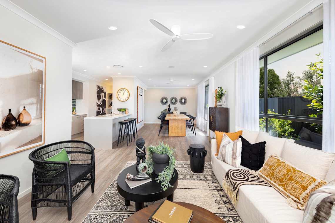 Global Style Living Room