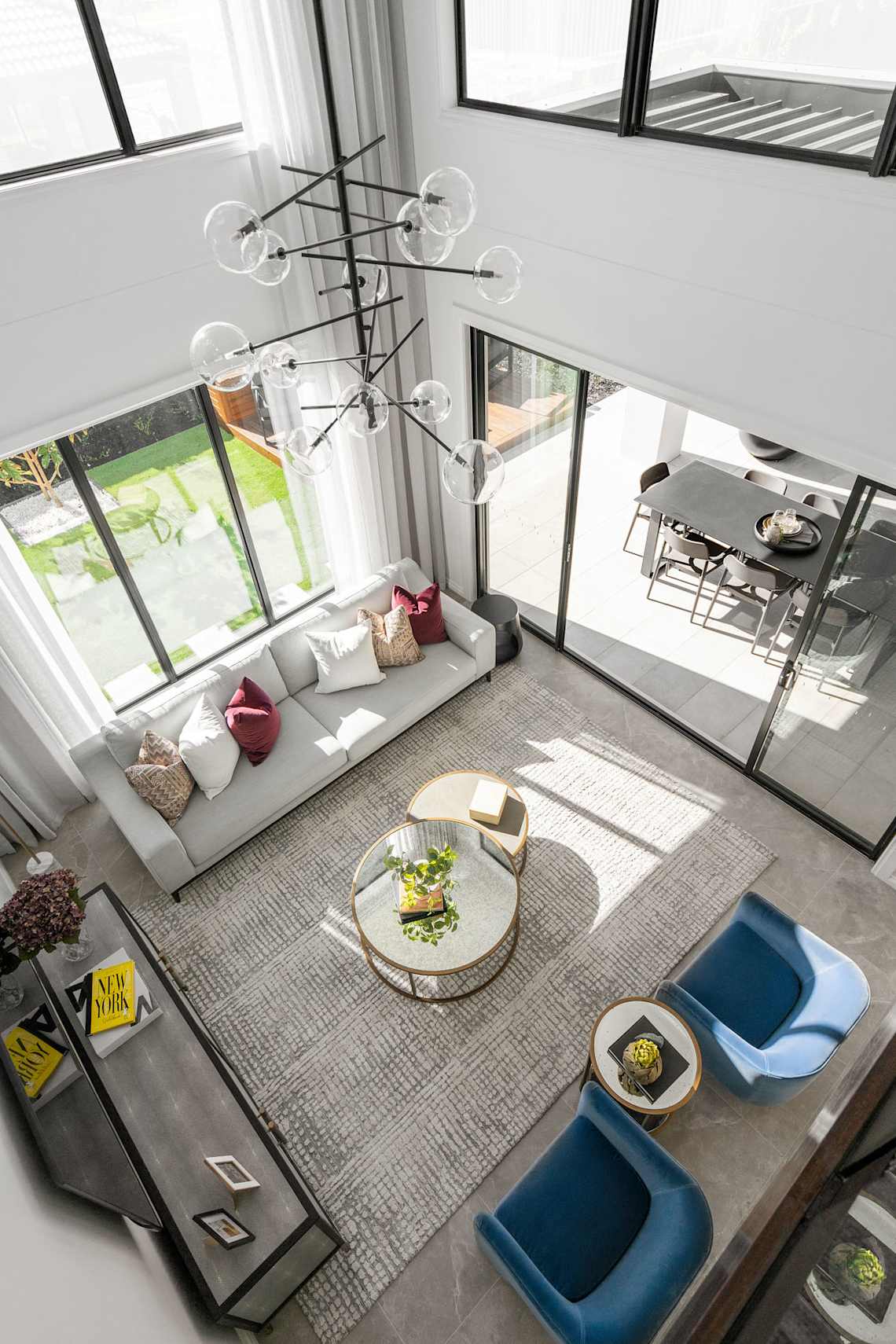 Astor 46 Home Design in Luxe Style - Living