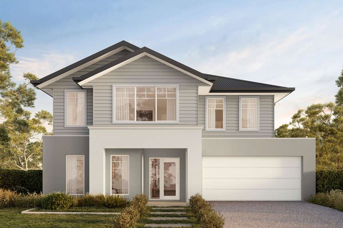 Savoy 31 house design with New England Facade