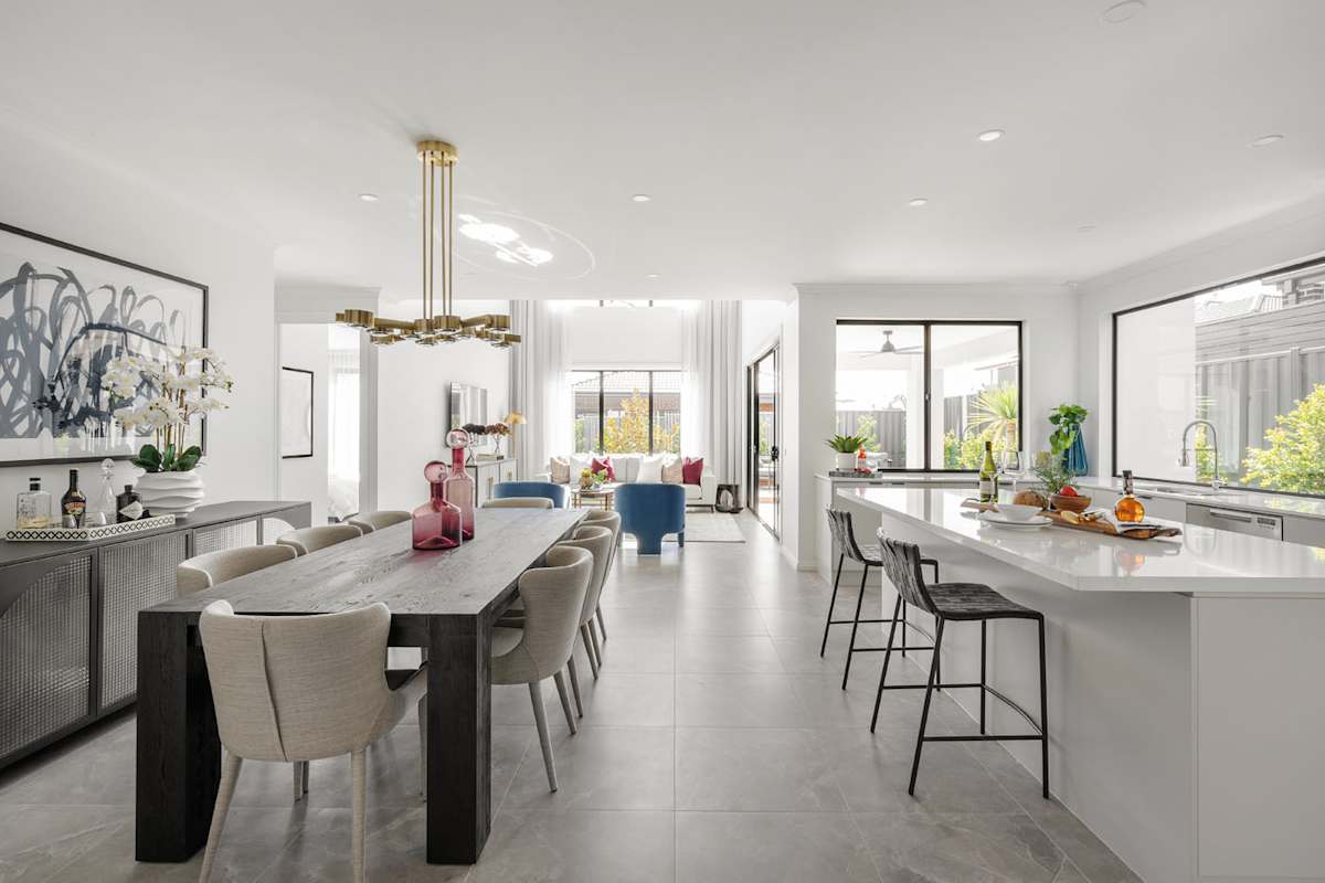 Astor 46 Home Design in Contempo Style - Kitchen / Dining