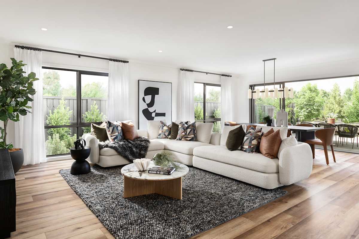 Sedona 40 Home Design in Urban Style - Living