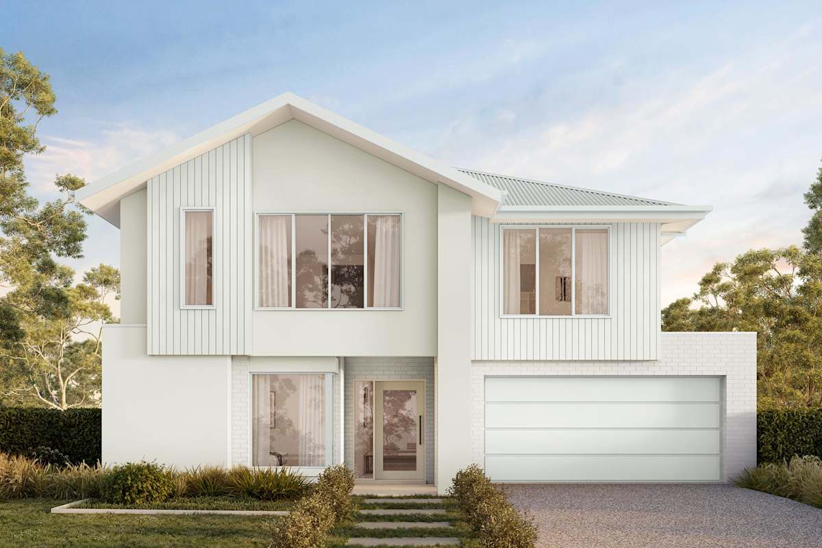 Dahlia 28 house design with Monterey facade