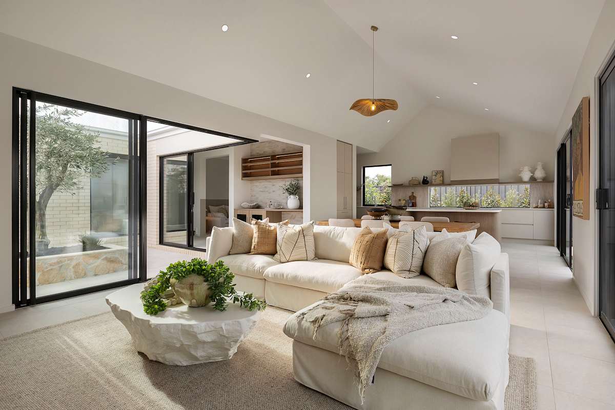Clovelly 28 House Design - Living