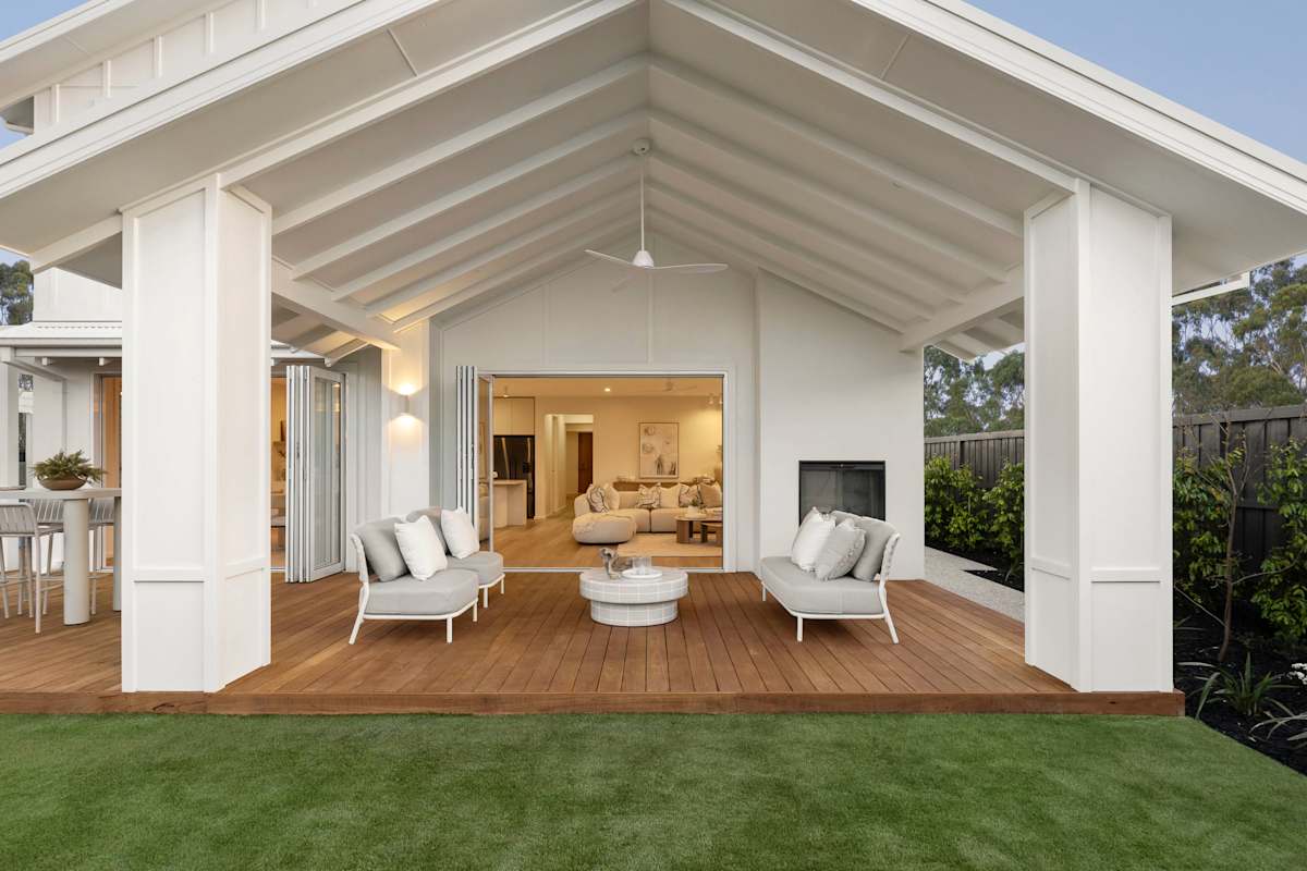 Tideway 41 House Design - Outdoor Living