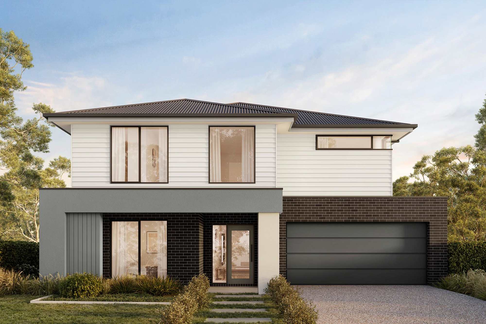 Savoy 35 house design with Geneva Facade