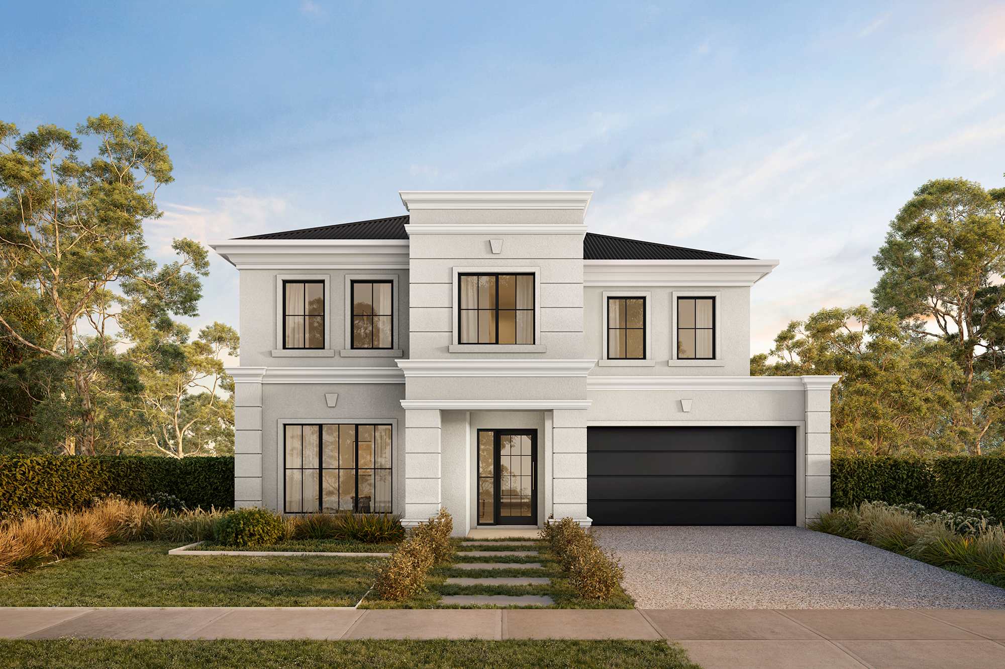 Astor 54 house design Palladian Heritage facade