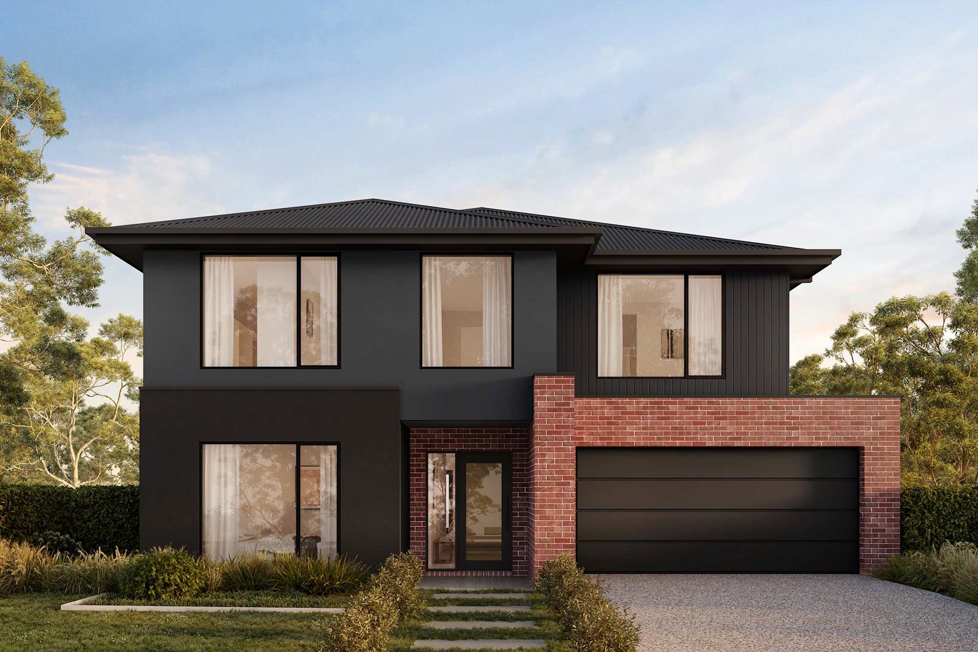 Harbour 35 house design with Sandhurts facade