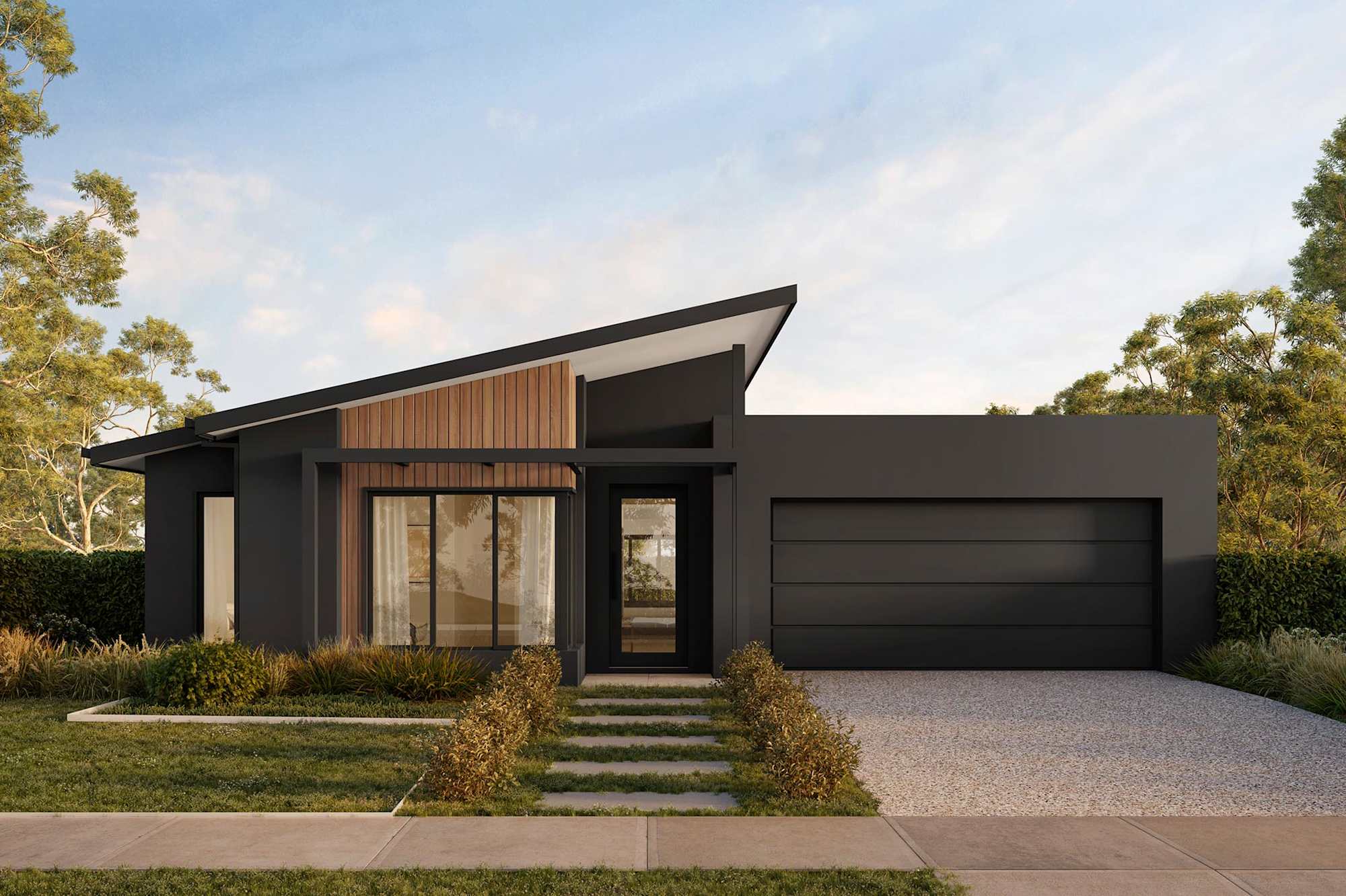 Oakley 19 house design with Inverloch Facade