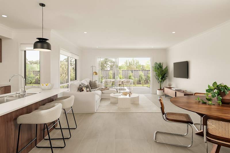 Rockwell 23 home design living, dining, kitchen