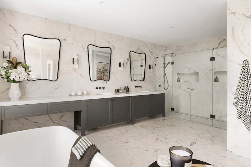 Astor 54 home design - Ensuite Bathroom