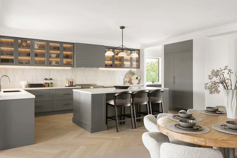 Astor 54 home design - Kitchen/Dining