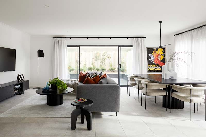 Verona 40 house design in Urban style - Living / Dining