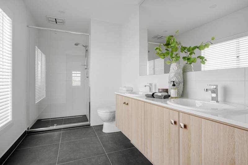 Sandford 42 Home Design in Contempo Style - Bathroom