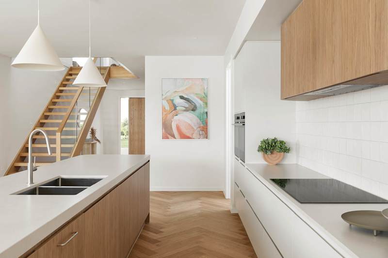 Positano 45 home design kitchen - Building Process