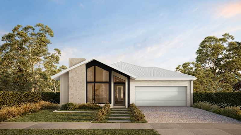 Clovelly 28 house design with Seacliffe Facade