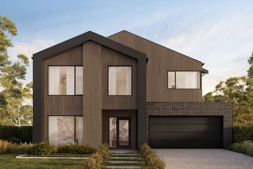 Hamlyn 45 house design with Lincoln Façade alt
