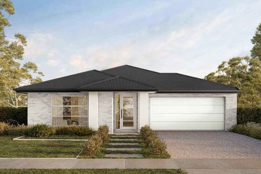Clovelly 25 house design with Devonport Facade