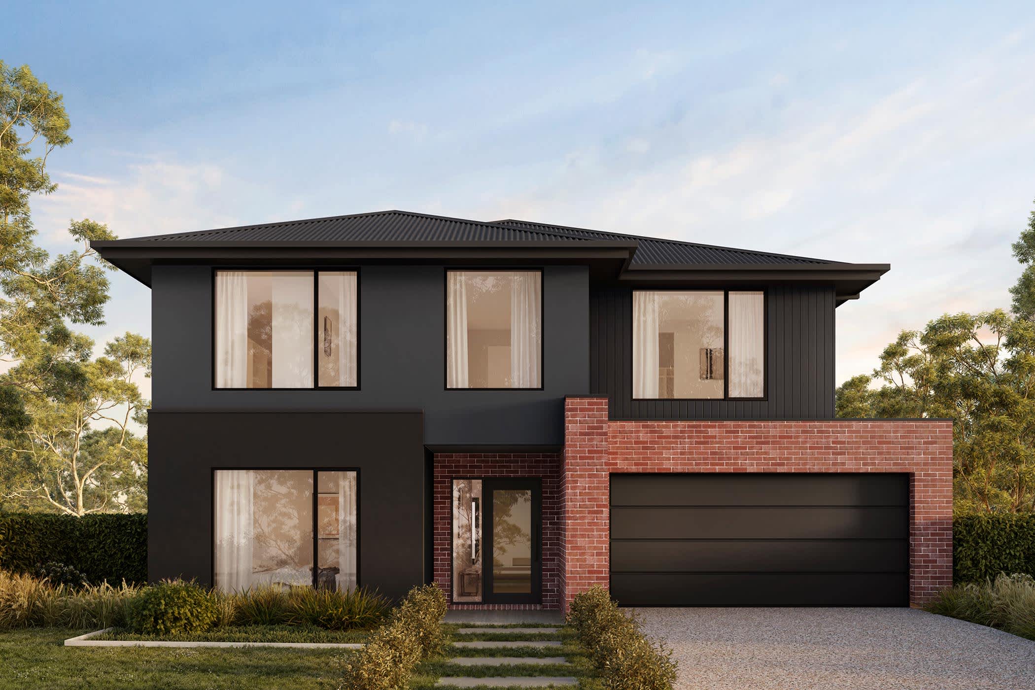 Savoy 38 house design with Sandhurst Facade