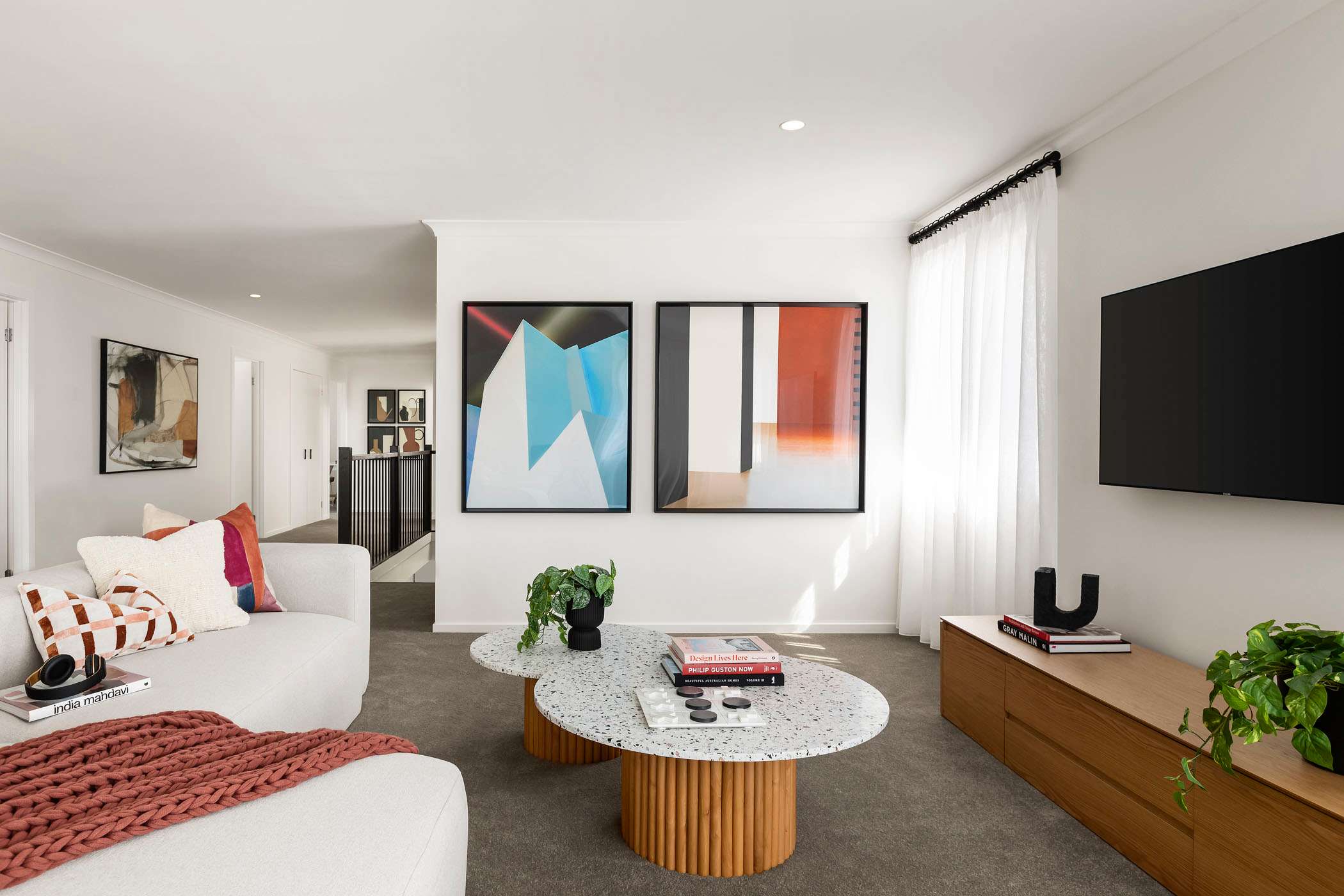 Sedona 40 Home Design in Urban Style - Living