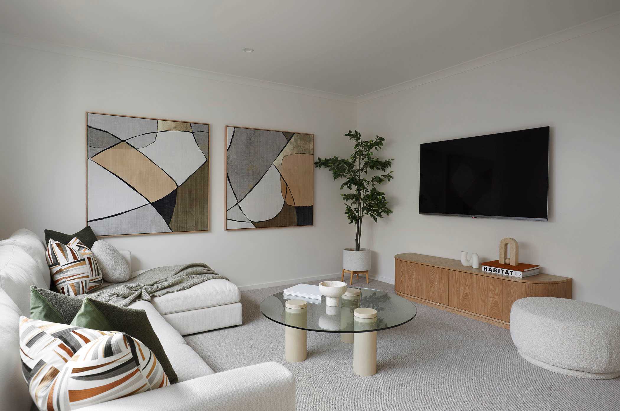 Milan 29 house design in Urban style - Living