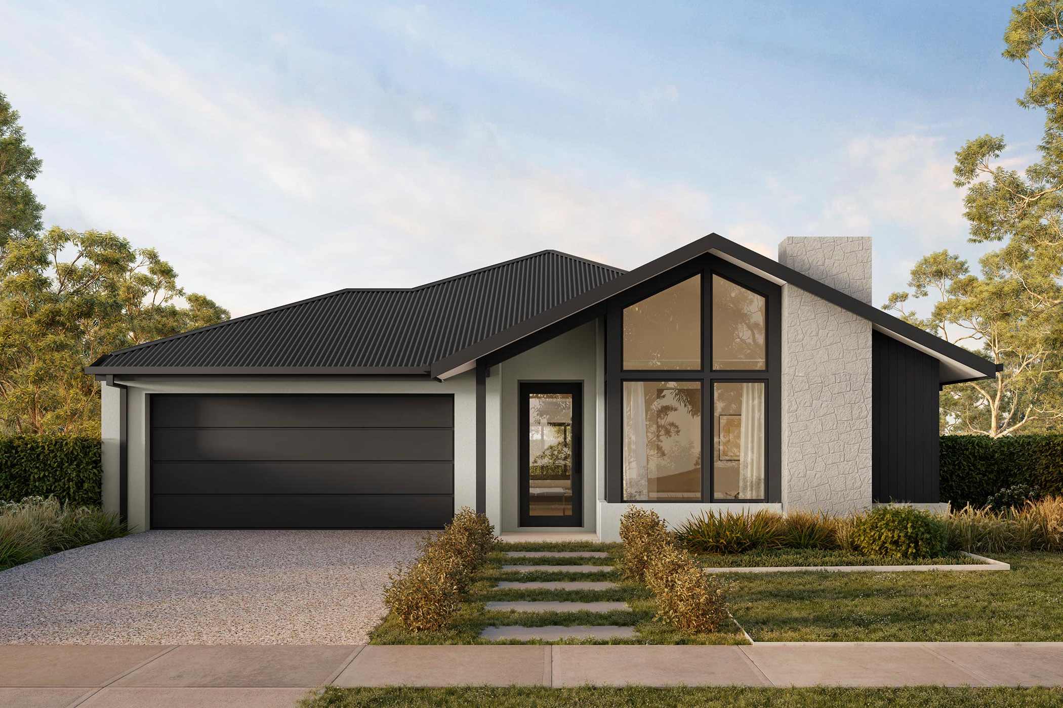Clovelly 28 house design with Seacliffe Facade alt