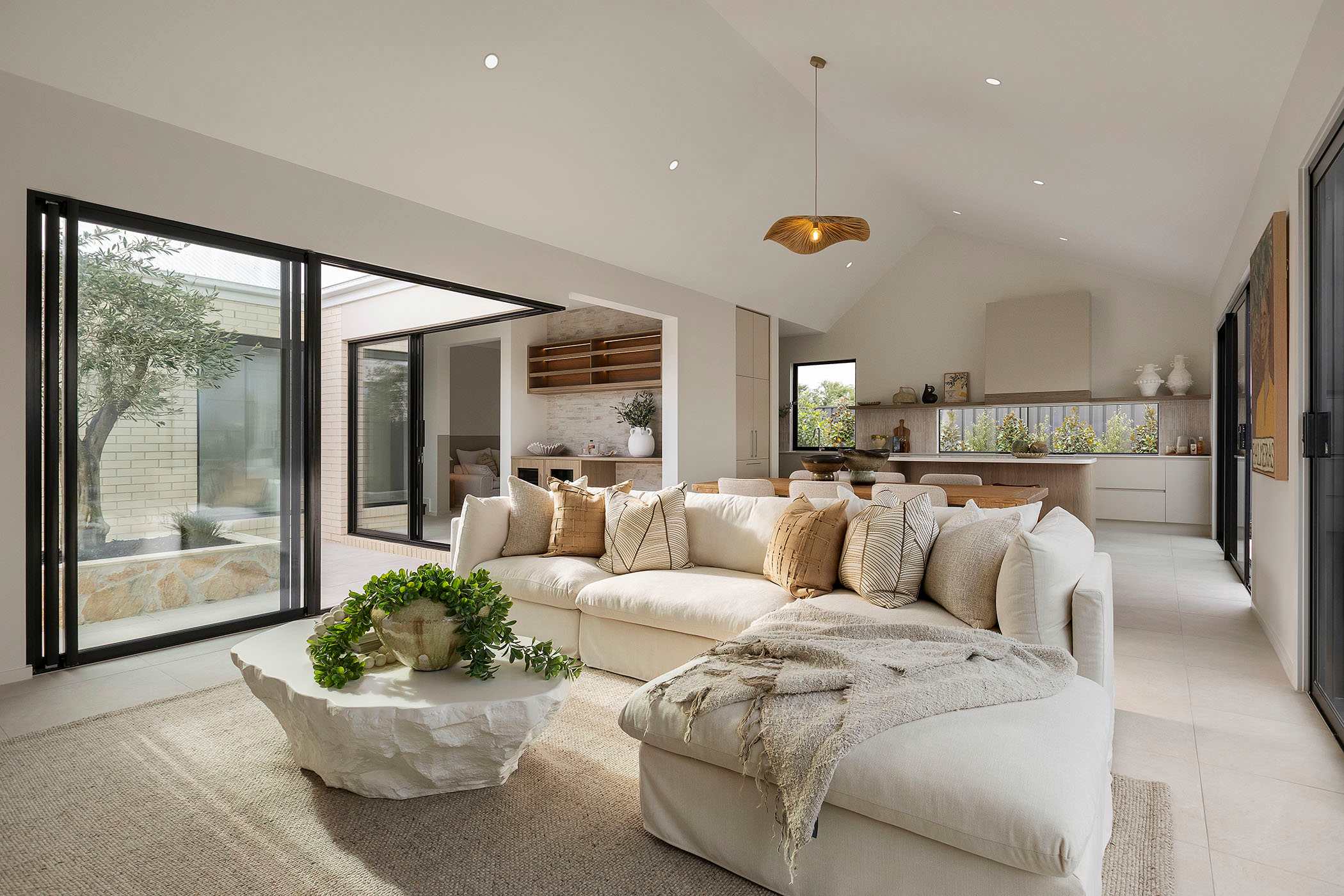 Clovelly 28 House Design - Living