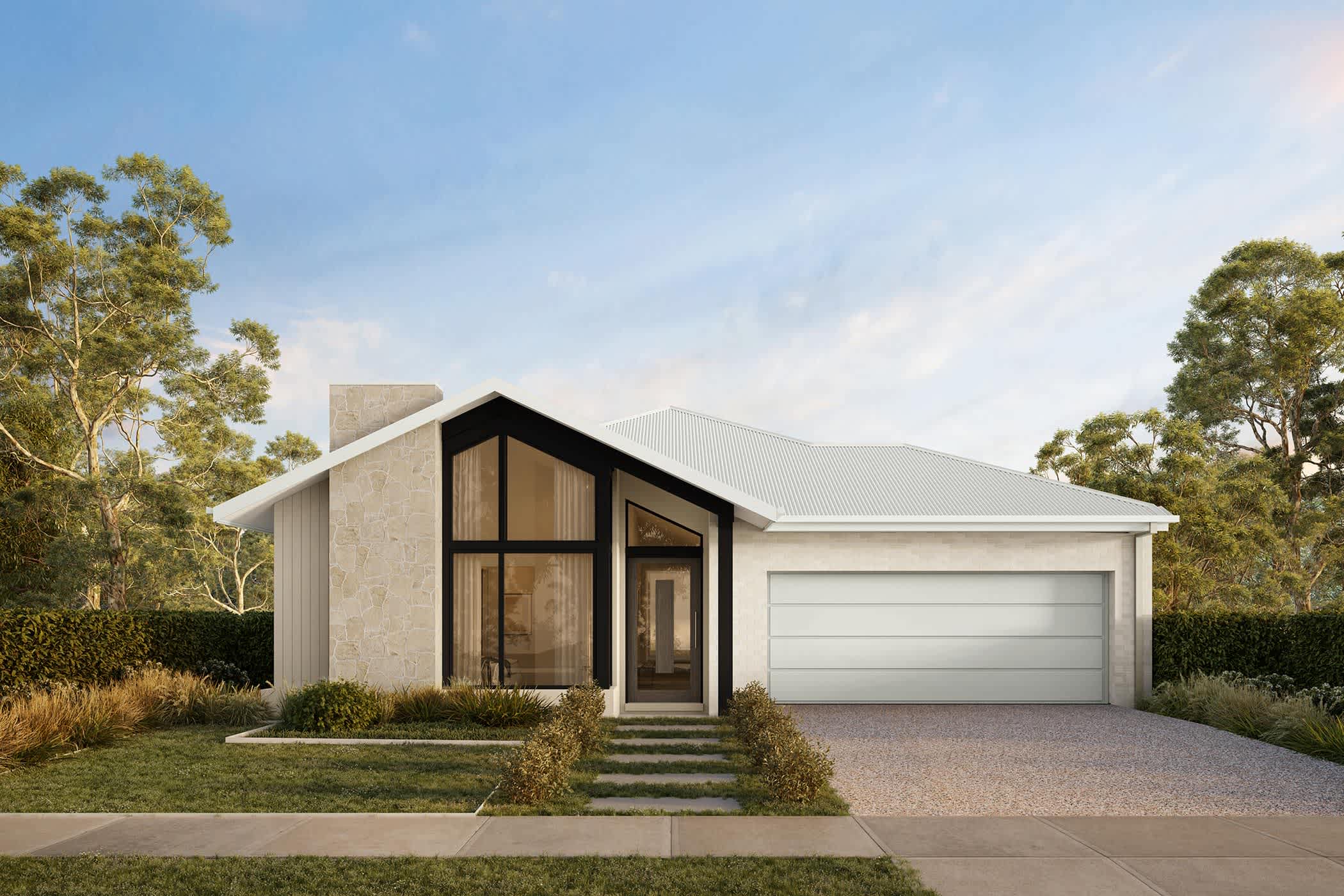 Clovelly 28 house design with Seacliffe Facade alt