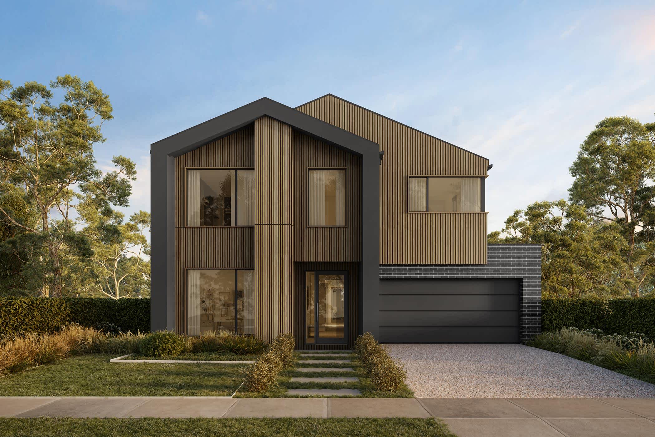Tideway 41 house design with Lincoln Facade alt
